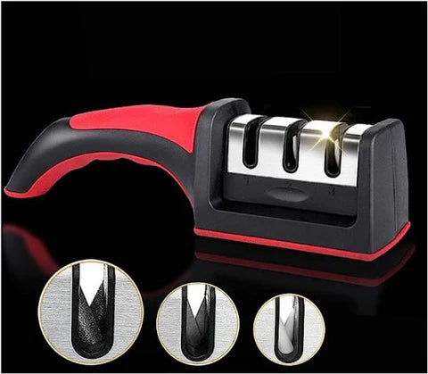 Multi-function 3 Stages Knife Sharpener