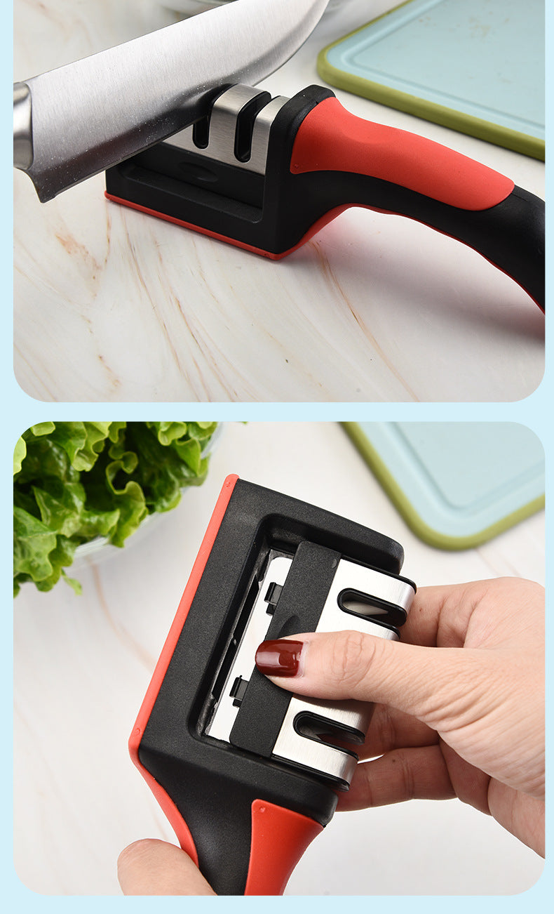 Multi-function 3 Stages Knife Sharpener