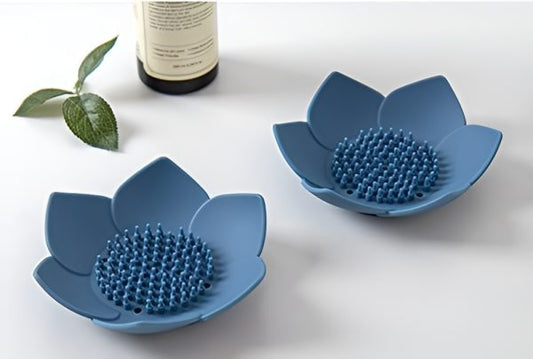 Silicone Lotus Soap Tray