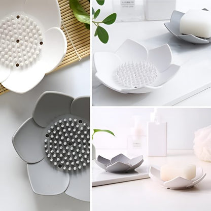 Silicone Lotus Soap Tray